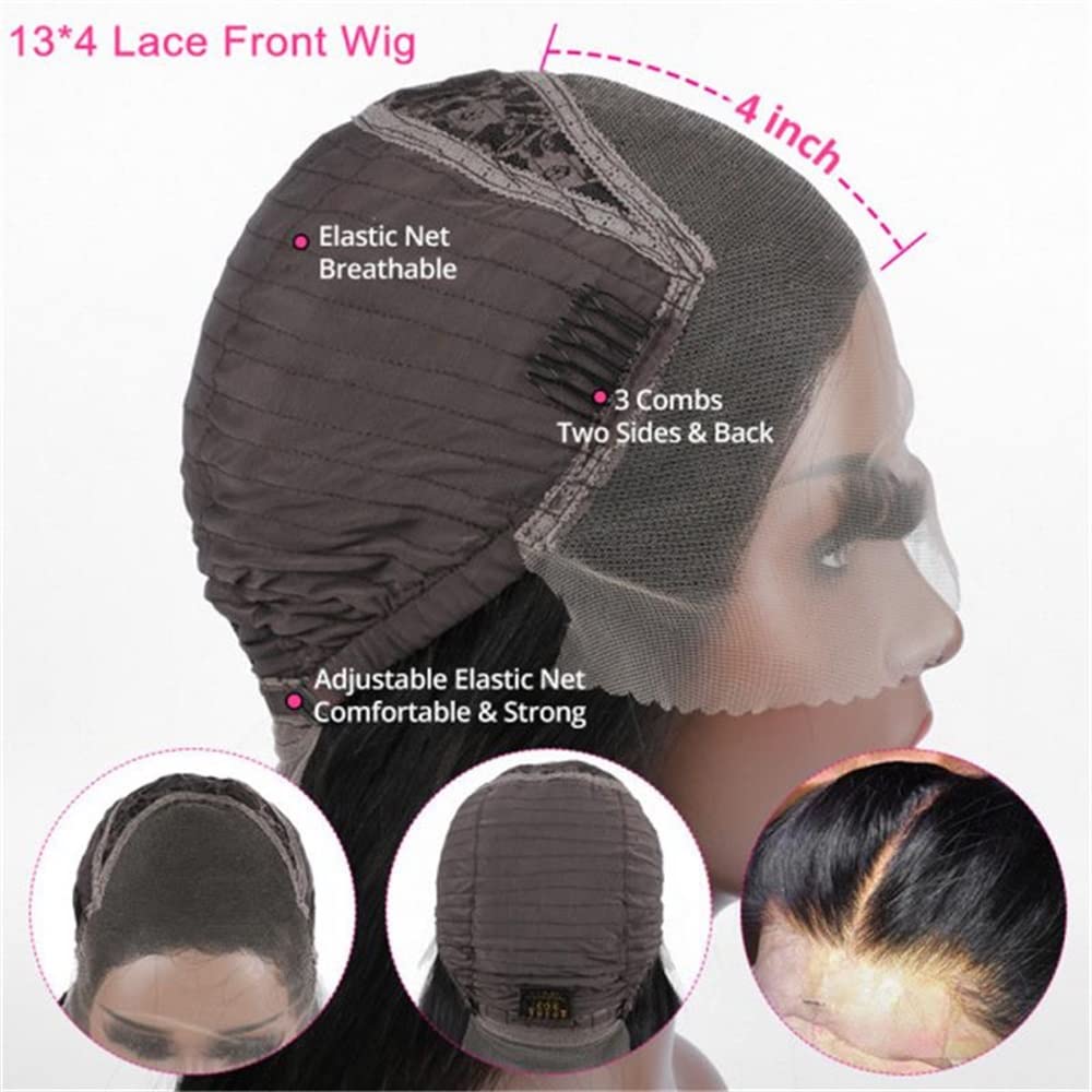 Perruque Lace Front 13x4 Cheveux Humains Ondulés – Brun Chocolat, 150% Densité 💇♀️✨ Yiwu Ruijia Auto Supplies Co., Ltd.