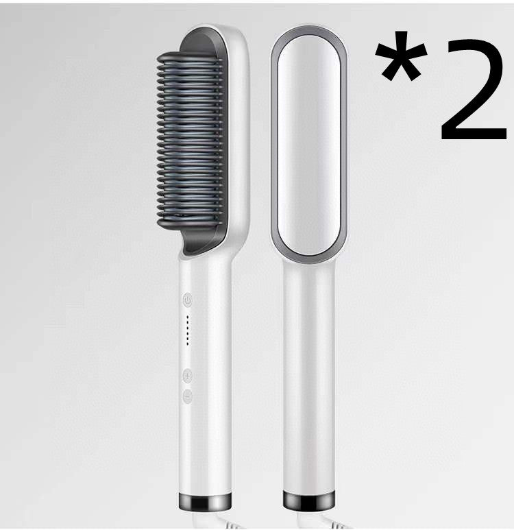 Peigne Lisseur Anti-Brûlure 10 Niveaux – Céramique Tourmaline, Cheveux Secs & Mouillés, Lissage et Boucles Faciles Yiwu Ruijia Auto Supplies Co., Ltd.
