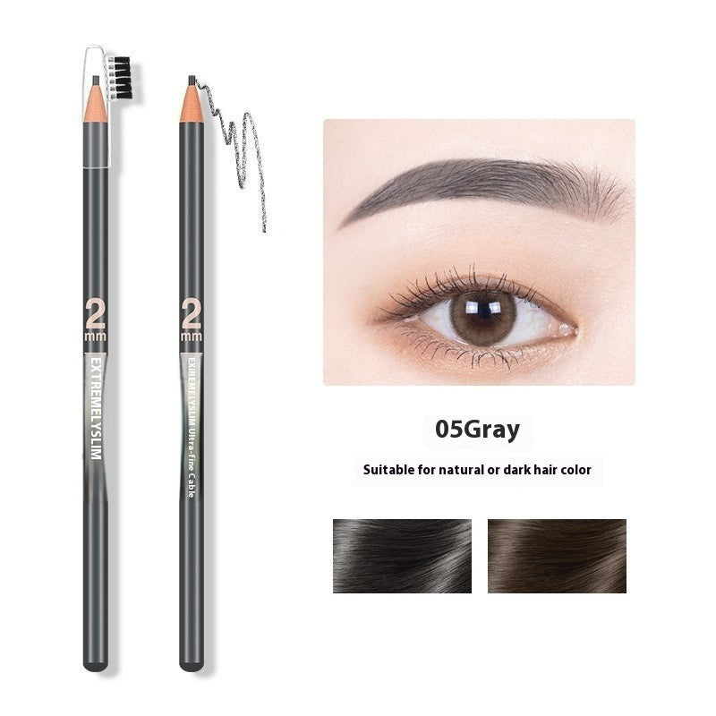 Line Drawing Waterproof Sweat-proof Non-fading Brushed Natural Eyebrow Pencil Yiwu Ruijia Auto Supplies Co., Ltd.
