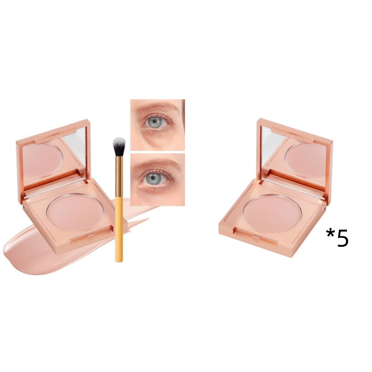Fundus Creamy Concealer Cover Eye Bags And Dark Circle Natural Cover Skin Blemishes Yiwu Ruijia Auto Supplies Co., Ltd.