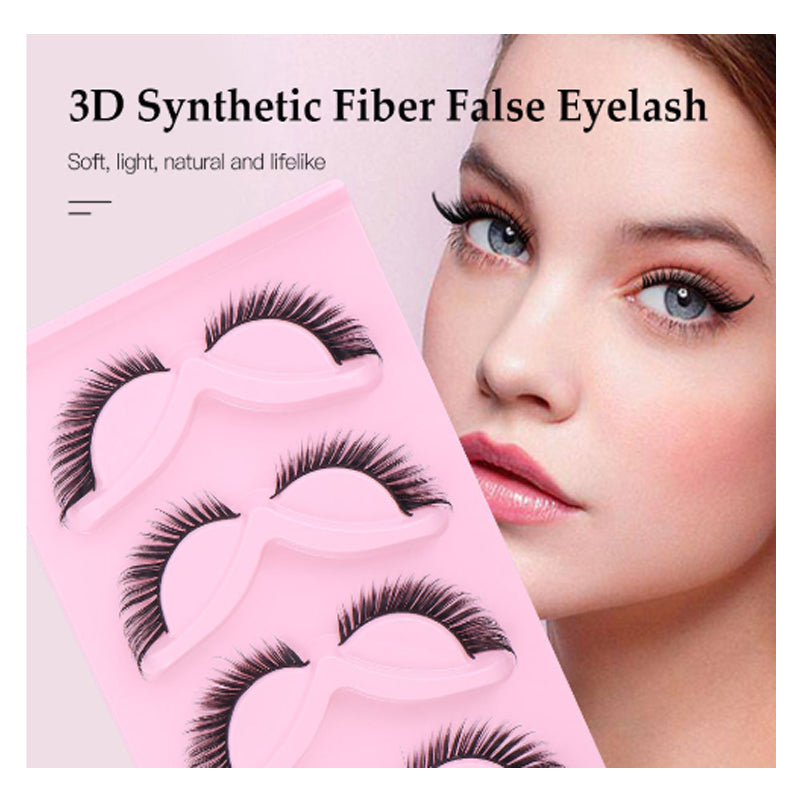 5 Paires Faux Cils Touffus Effet Vison – Volume 3D &amp; Regard Intense 👁️✨ Yiwu Ruijia Auto Supplies Co., Ltd.