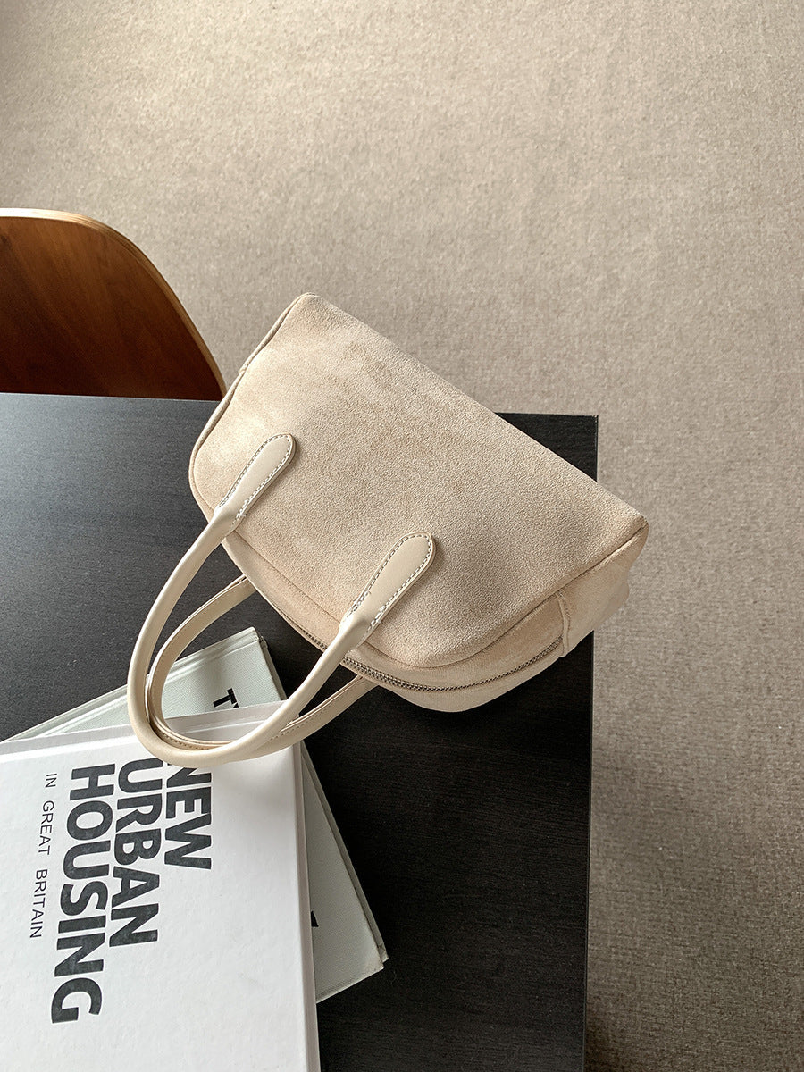 Sac à Main Velours Suède – Matelassé, Style Minimaliste Urbain, 5 Coloris 👜✨ Yiwu Ruijia Auto Supplies Co., Ltd.