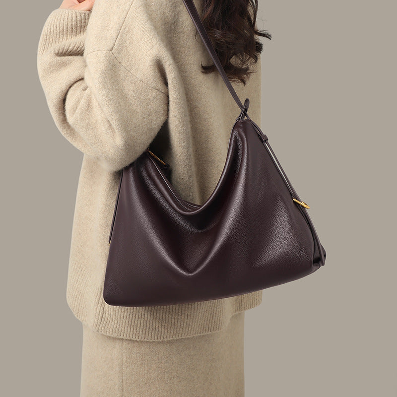Sac à Main Cuir Pleine Fleur – Streetwear, Porte-Carte &amp; Poche Zippée 👜✨ Yiwu Ruijia Auto Supplies Co., Ltd.