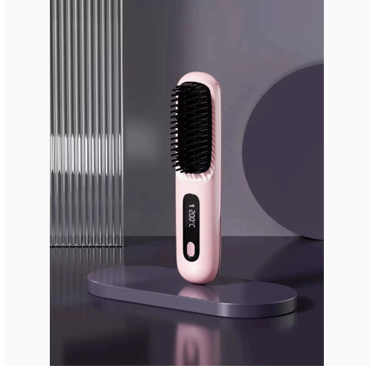Brosse Lissante Sans Fil – Écran LCD, Batterie 1H, Chauffe Rapide Yiwu Ruijia Auto Supplies Co., Ltd.