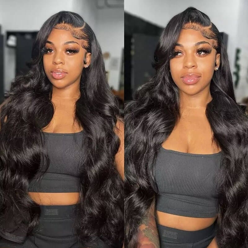 Perruque Lace Closure 4x6 Cheveux Humains Body Wave – Couleur Naturelle, 150% Densité 💇♀️✨ Yiwu Ruijia Auto Supplies Co., Ltd.