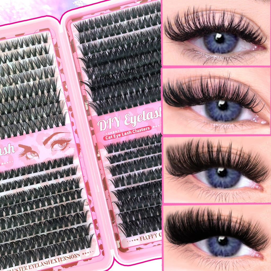 Plateau 32 Rangées Faux Cils – Boîte Léopard Rose, 40D à 100D, 9-16mm 👁️✨ Yiwu Ruijia Auto Supplies Co., Ltd.