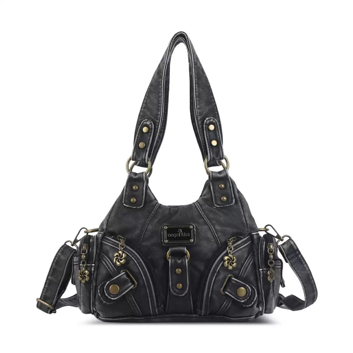 Sac Bandoulière Léopard Post-Apocalyptique – Style Edgy &amp; Tendance, Jeunes Adultes 👜🐆✨ Yiwu Ruijia Auto Supplies Co., Ltd.