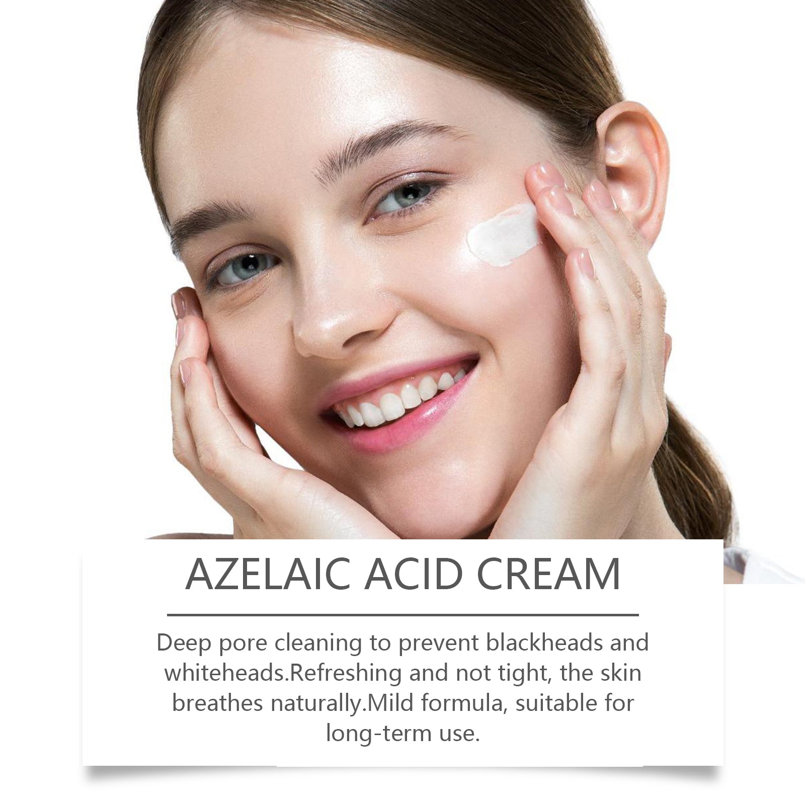🌿 Crème Réparatrice à l’Acide Azélaïque – Peau Pure & Apaisée Yiwu Ruijia Auto Supplies Co., Ltd.
