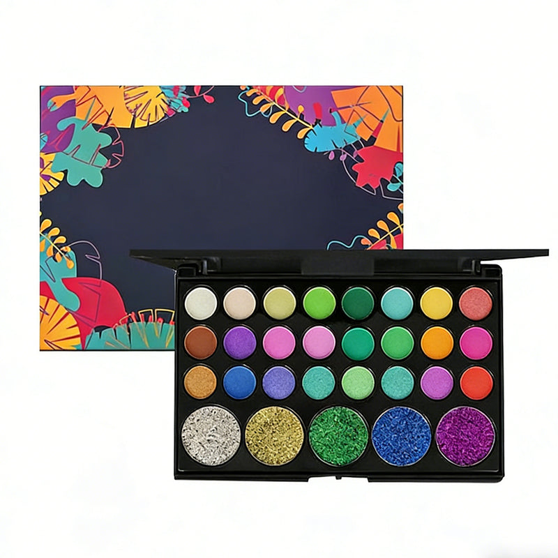 Palette 29 Fards à Paupières – Mates &amp; Shimmer, Longue Tenue &amp; Ultra-Pigmentés 👁️✨ Yiwu Ruijia Auto Supplies Co., Ltd.