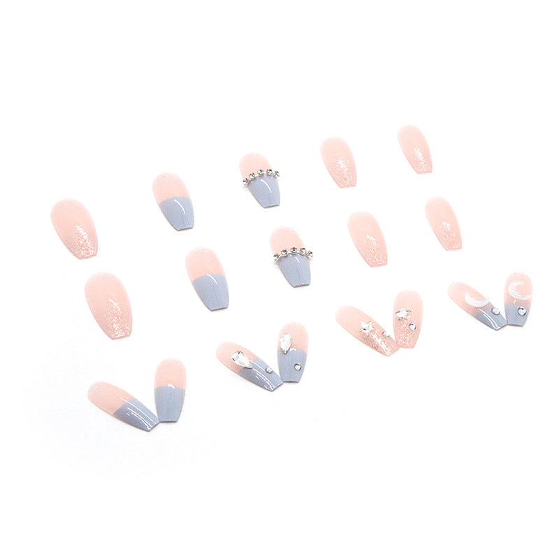 24 Faux Ongles Ballerine Longs – Bleu Mer Pétillant, French Style Instagram 💅✨ Yiwu Ruijia Auto Supplies Co., Ltd.
