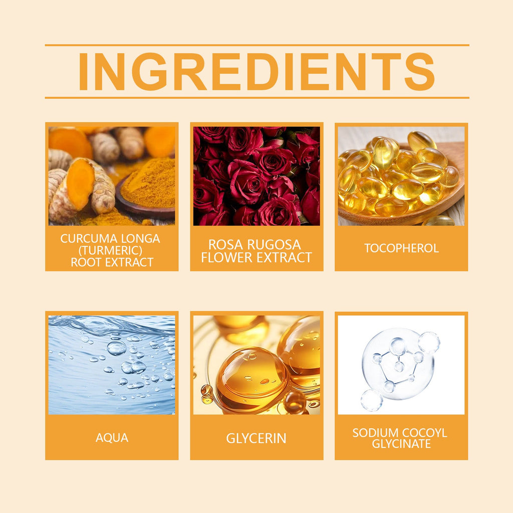 Nettoyant Visage au Curcuma – Anti-Acné, Antibactérien &amp; Brosse Incluse 🌿✨ Yiwu Ruijia Auto Supplies Co., Ltd.