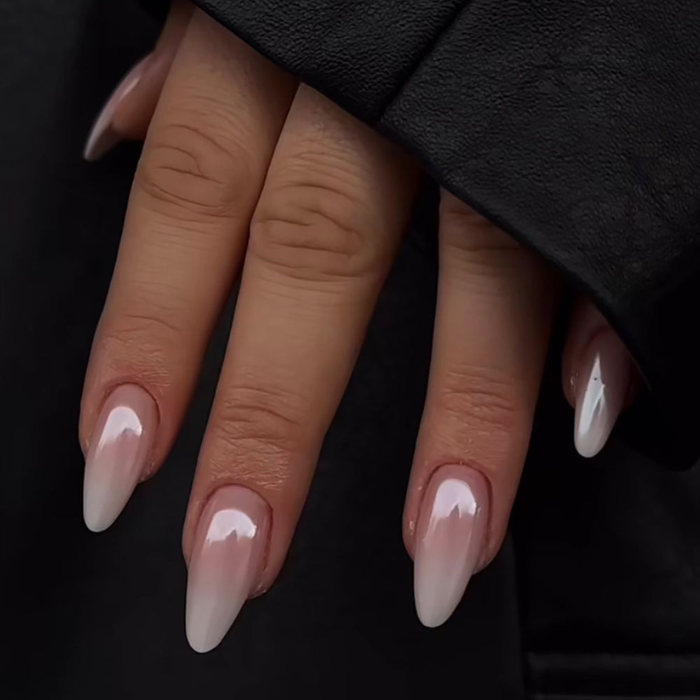 Faux Ongles French Dégradé Simple – Amovibles, Kit avec Outil Nail Art 💅✨ Yiwu Ruijia Auto Supplies Co., Ltd.
