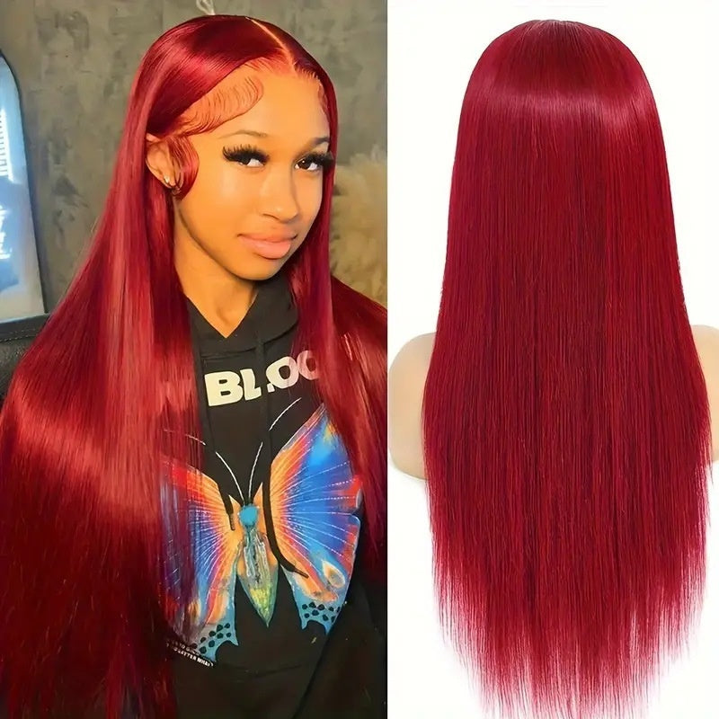 Perruque Longue Lisse – 8 Longueurs, 9 Coloris, Style Célébrité 💇♀️✨ Yiwu Ruijia Auto Supplies Co., Ltd.