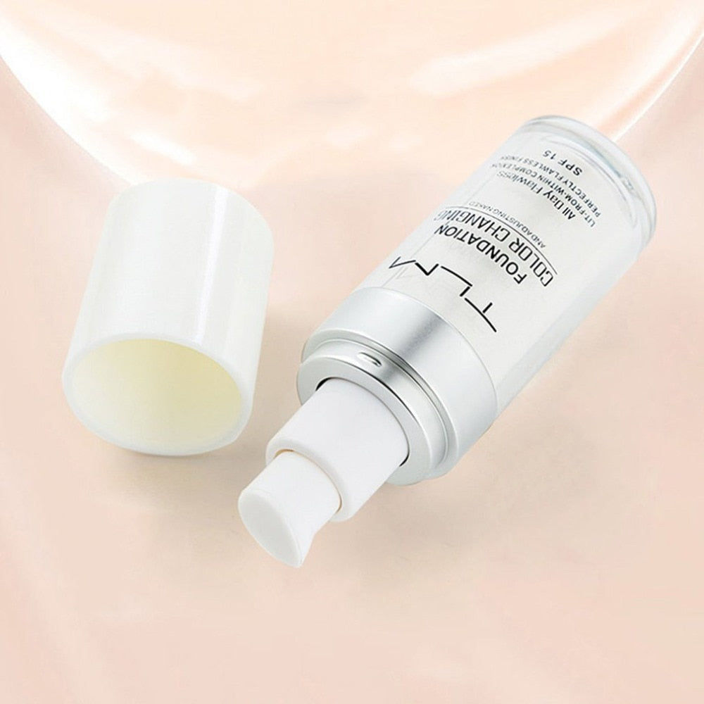 Temperature Liquid Foundation Concealer Portable Natural Color  Makeup Foundation BB Concealer Yiwu Ruijia Auto Supplies Co., Ltd.