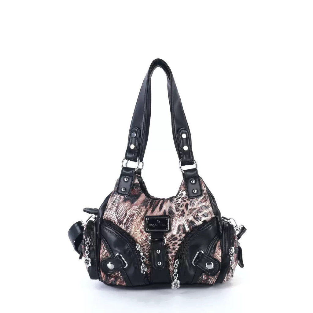 Sac Bandoulière Léopard Post-Apocalyptique – Style Edgy &amp; Tendance, Jeunes Adultes 👜🐆✨ Yiwu Ruijia Auto Supplies Co., Ltd.