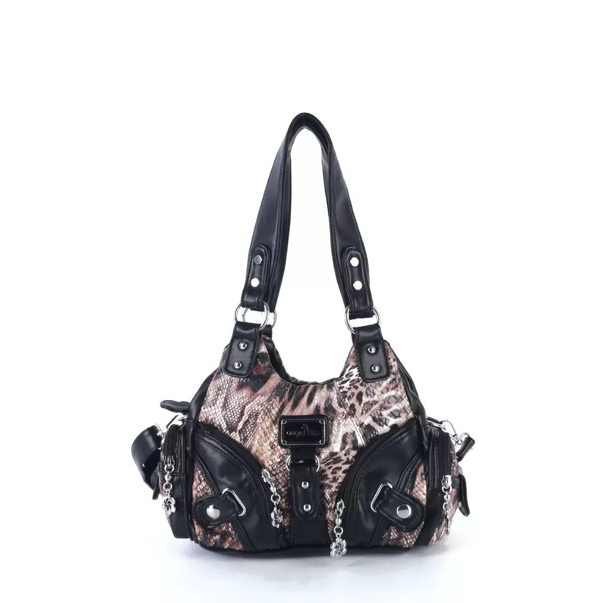 Sac Bandoulière Léopard Post-Apocalyptique – Style Edgy &amp; Tendance, Jeunes Adultes 👜🐆✨ Yiwu Ruijia Auto Supplies Co., Ltd.