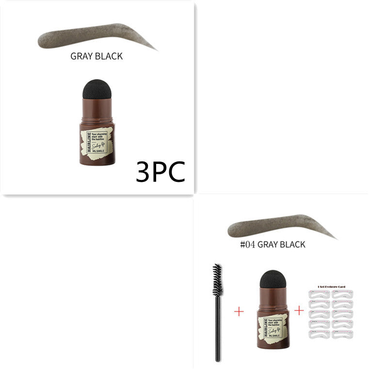 Kit Sourcils Parfaits – Poudre Tampon Air Cushion, 4 Teintes & Pochoirs 💄✨ Yiwu Ruijia Auto Supplies Co., Ltd.