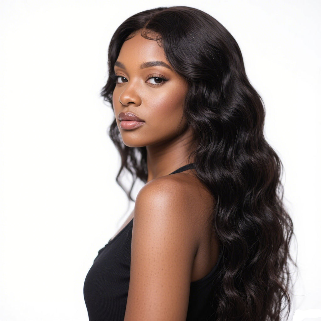 Perruque Lace Closure 4x6 Cheveux Humains Body Wave – Couleur Naturelle, 150% Densité 💇♀️✨ Yiwu Ruijia Auto Supplies Co., Ltd.