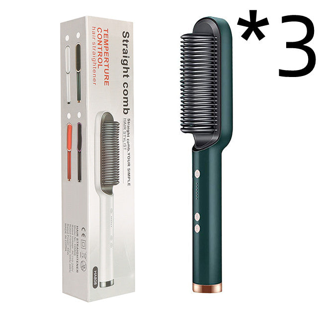 Peigne Lisseur Anti-Brûlure 10 Niveaux – Céramique Tourmaline, Cheveux Secs & Mouillés, Lissage et Boucles Faciles Yiwu Ruijia Auto Supplies Co., Ltd.