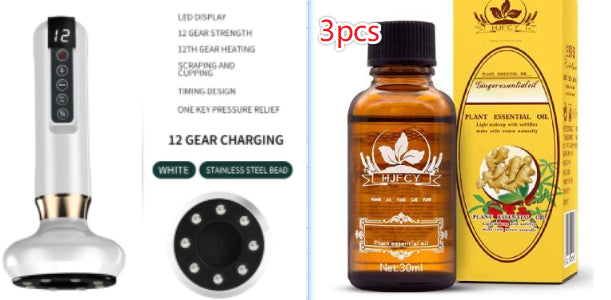 Appareil de Cupping Électrique Intelligent – Massage, Gua Sha et Thérapie Infrarouge Yiwu Ruijia Auto Supplies Co., Ltd.