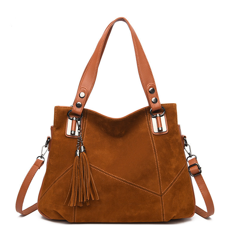 Sac à Main Velours Rétro – Surpiqûres, Patchwork &amp; Multi-Poches, 4 Coloris 👜✨ Yiwu Ruijia Auto Supplies Co., Ltd.