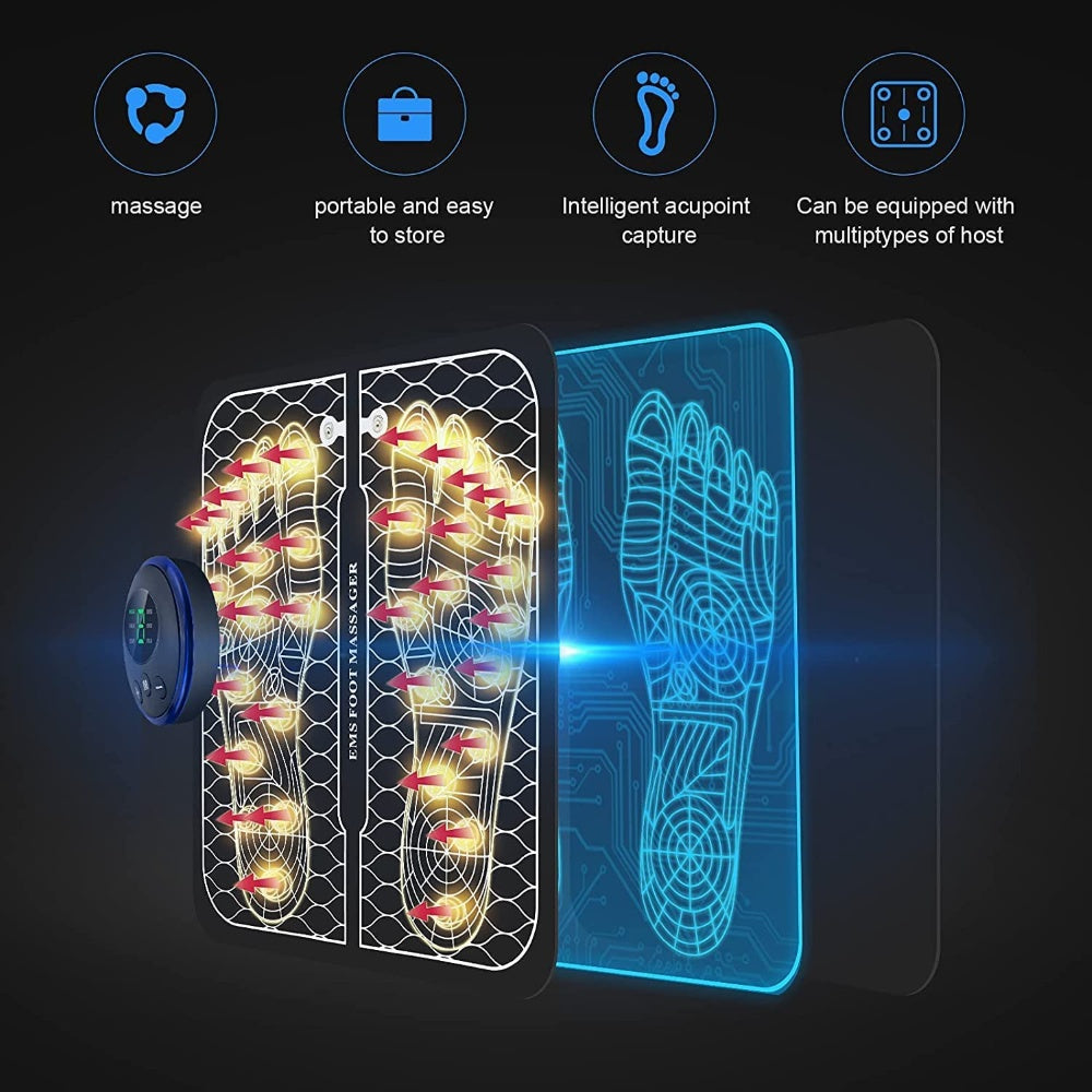 Coussinet de Massage Intelligent pour les Pieds – Physiothérapie Infrarouge & EMS Yiwu Ruijia Auto Supplies Co., Ltd.