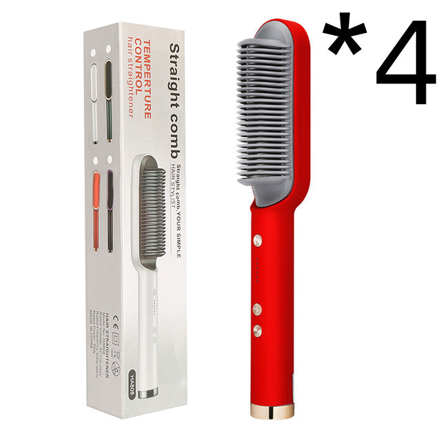 Peigne Lisseur Anti-Brûlure 10 Niveaux – Céramique Tourmaline, Cheveux Secs & Mouillés, Lissage et Boucles Faciles Yiwu Ruijia Auto Supplies Co., Ltd.