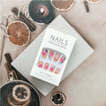 Kit de 24 Faux Ongles Carrés Courts – Motifs Floraux et French Manucure 💅 Yiwu Ruijia Auto Supplies Co., Ltd.