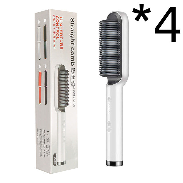 Peigne Lisseur Anti-Brûlure 10 Niveaux – Céramique Tourmaline, Cheveux Secs & Mouillés, Lissage et Boucles Faciles Yiwu Ruijia Auto Supplies Co., Ltd.