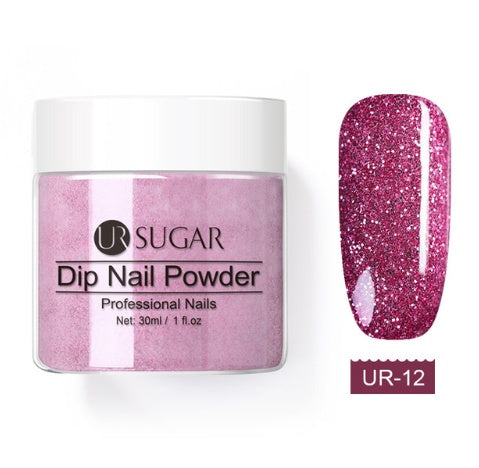 Paillettes Ongles UR Sugar – Poudre Dip System Longue Tenue, 30ml ✨💅 Yiwu Ruijia Auto Supplies Co., Ltd.