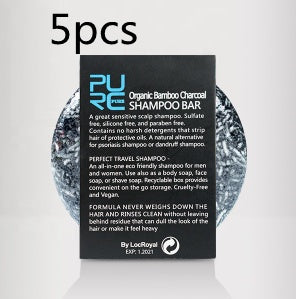 hampoing Solide au Charbon de Bambou – Soin Complet & Cheveux Transformés 🖤🌿 Yiwu Ruijia Auto Supplies Co., Ltd.