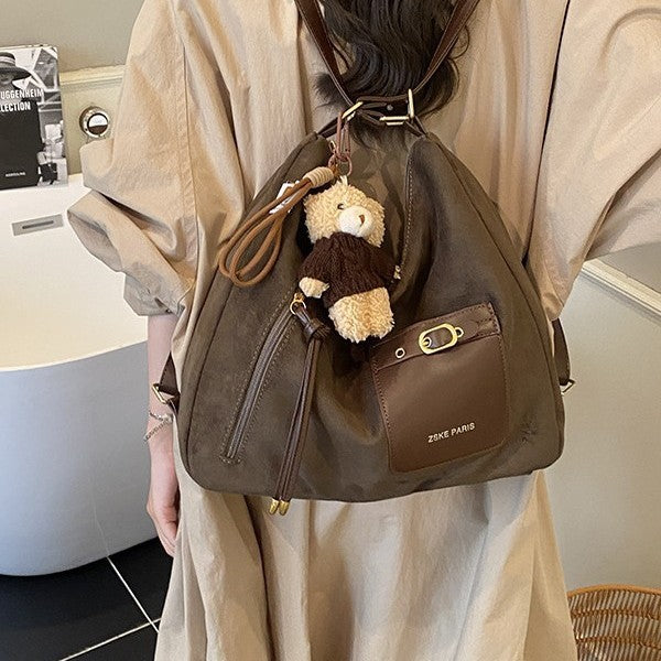 Sac à Main PU Minimaliste Urbain – Patchwork, Porte-Carte, 5 Coloris 👜✨ Yiwu Ruijia Auto Supplies Co., Ltd.