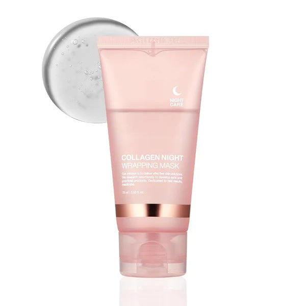 Face Night Mask Collagen Wrapping Mask Natural Ingredients Firming Elasticity & Hydration Anti-wrinkle For Skin Care Yiwu Ruijia Auto Supplies Co., Ltd.