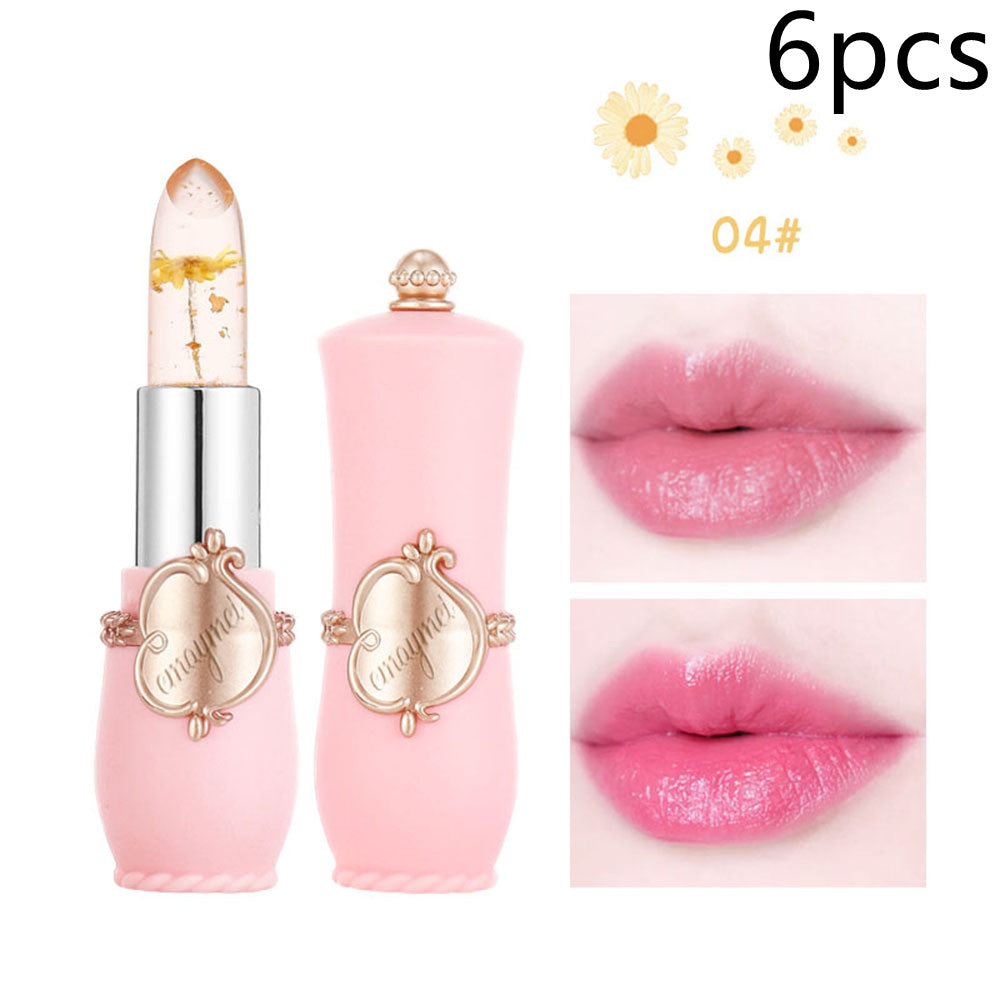 Rouge à Lèvres Floral Caméléon – Change de Couleur Selon ton pH, 6 Fleurs 💋✨ Yiwu Ruijia Auto Supplies Co., Ltd.