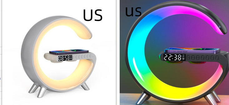 Lampe LED intelligente G avec haut-parleur Bluetooth et chargeur sans fil – Contrôle via application Yiwu Ruijia Auto Supplies Co., Ltd.