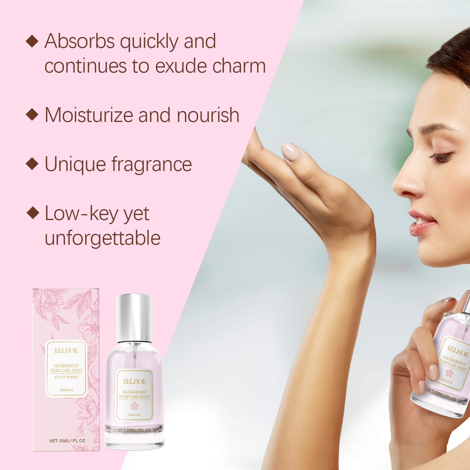Parfum Corps & Cheveux – Fleur de Cerisier 🌸 Yiwu Ruijia Auto Supplies Co., Ltd.