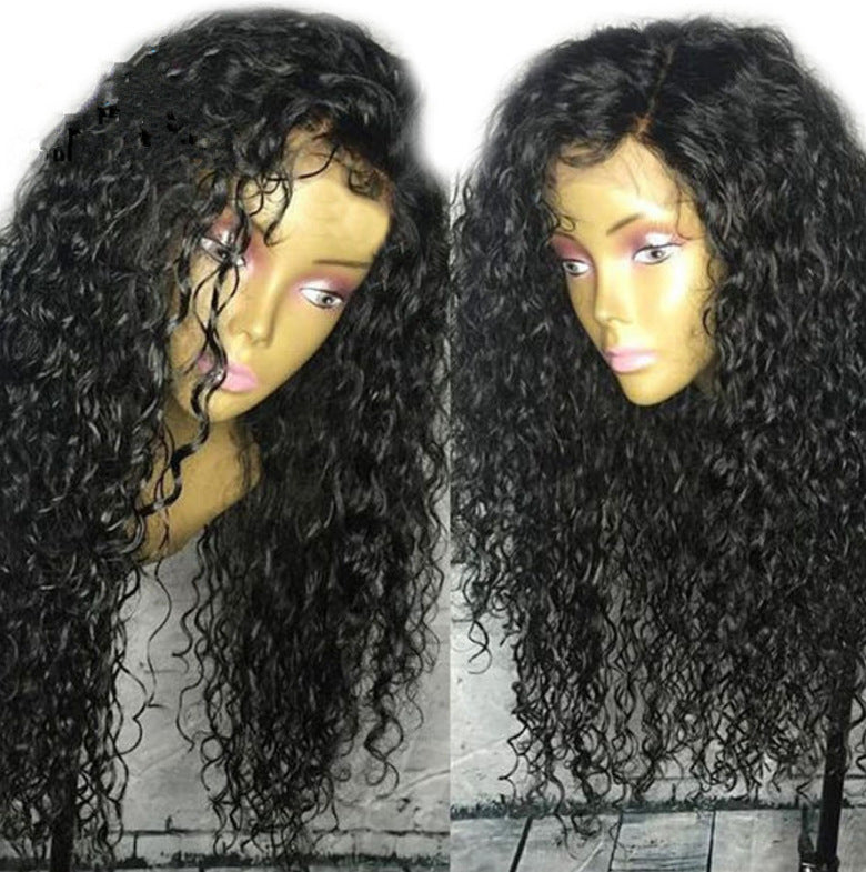Perruque Mi-Longue Bouclée – Fibres Haute Température, Style Femme Tendance 💇♀️✨ Yiwu Ruijia Auto Supplies Co., Ltd.