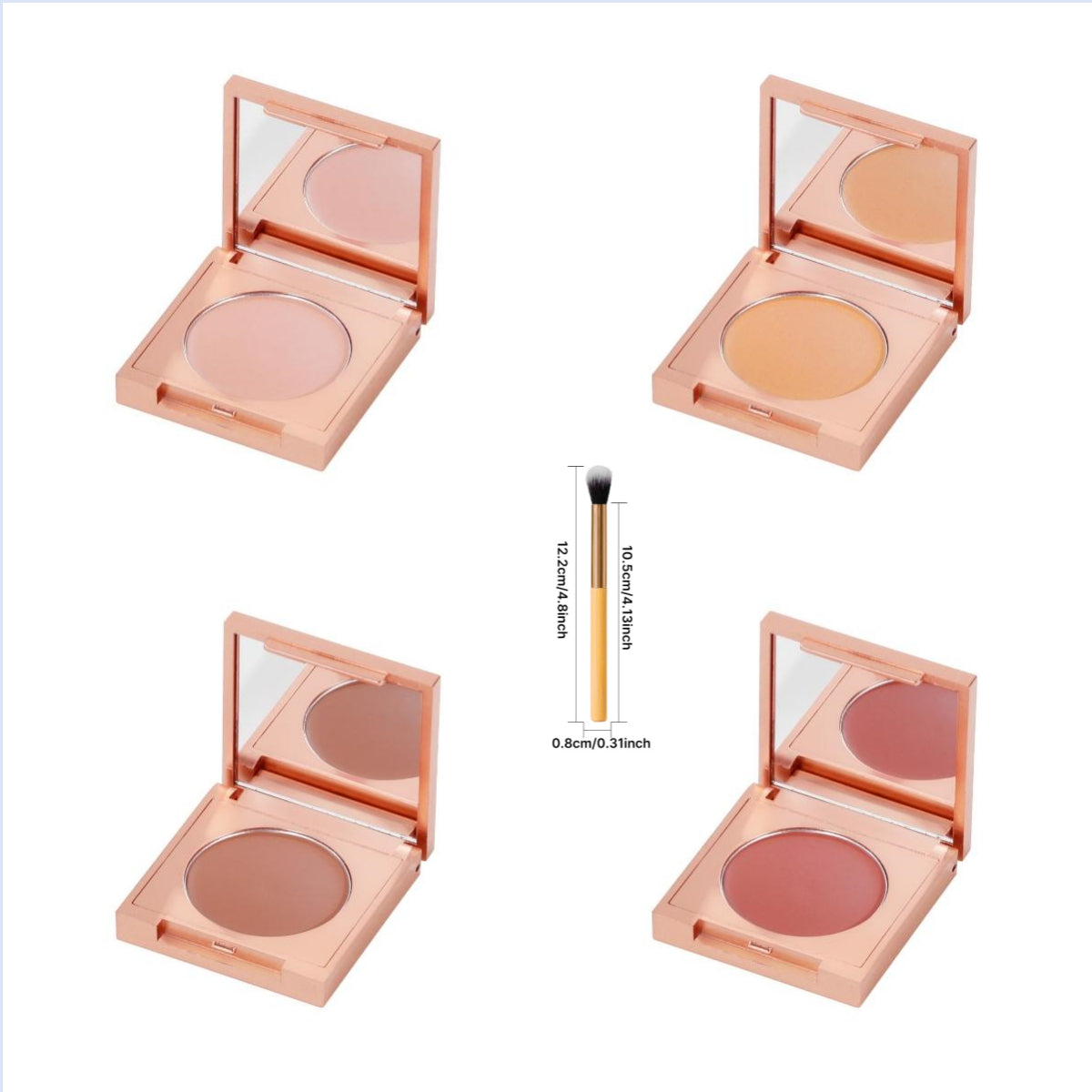 Fundus Creamy Concealer Cover Eye Bags And Dark Circle Natural Cover Skin Blemishes Yiwu Ruijia Auto Supplies Co., Ltd.
