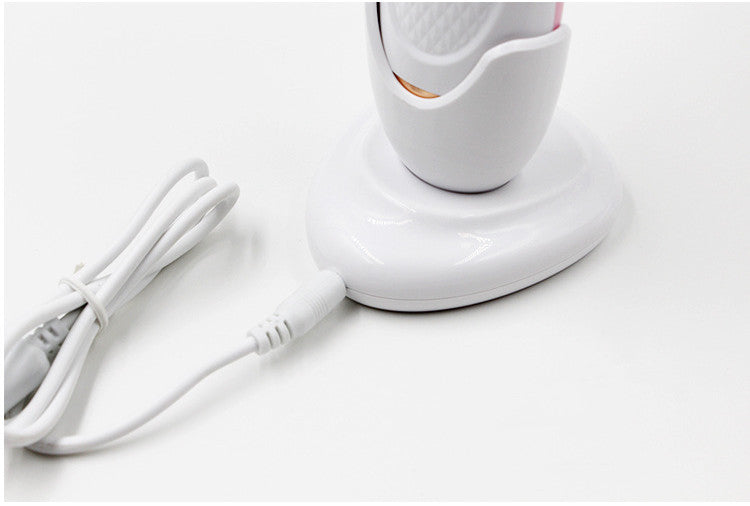 Brosse Nettoyante Visage Silicone Rotative – Ultrasons, 2 Vitesses &amp; Rechargeable 💆♀️✨ Yiwu Ruijia Auto Supplies Co., Ltd.