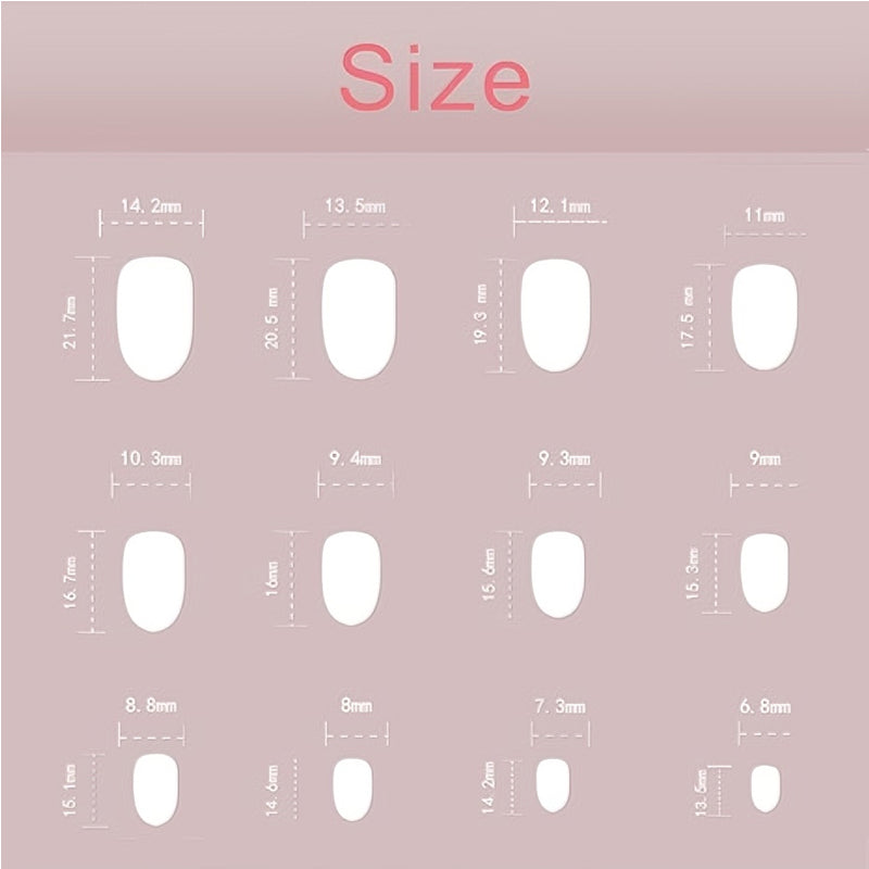 💅 24PCS Faux Ongles Aurora Blancs – Style Long Pipe Élégant &amp; Brillant Yiwu Ruijia Auto Supplies Co., Ltd.