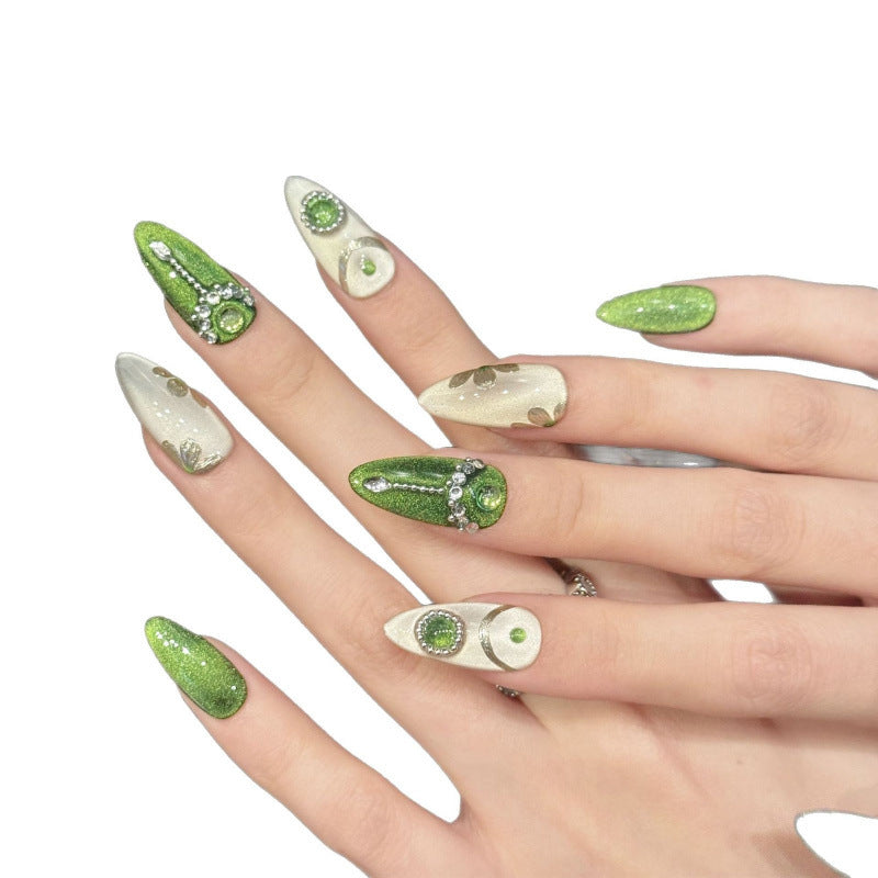 Set Faux Ongles Étoiles Ballet – 4 Tailles, Amande &amp; Stiletto Ultra-Court 💅⭐✨ Yiwu Ruijia Auto Supplies Co., Ltd.