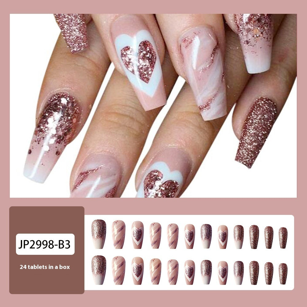 Ultra-long Fake Nail Patch Wear Armor Yiwu Ruijia Auto Supplies Co., Ltd.