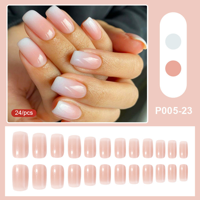 Set Faux Ongles French Ciel Étoilé – Style Européen &amp; Américain, Prêts à Porter 💅⭐✨ Yiwu Ruijia Auto Supplies Co., Ltd.