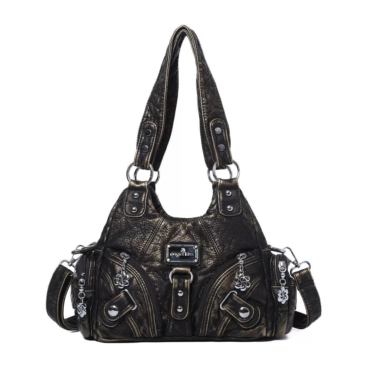 Sac Bandoulière Léopard Post-Apocalyptique – Style Edgy &amp; Tendance, Jeunes Adultes 👜🐆✨ Yiwu Ruijia Auto Supplies Co., Ltd.