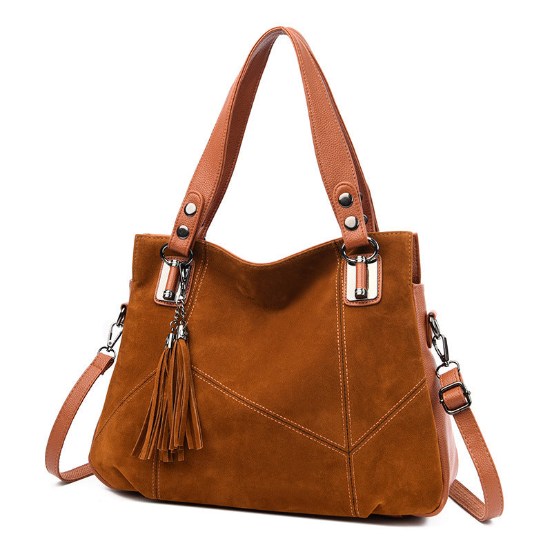 Sac à Main Velours Rétro – Surpiqûres, Patchwork &amp; Multi-Poches, 4 Coloris 👜✨ Yiwu Ruijia Auto Supplies Co., Ltd.