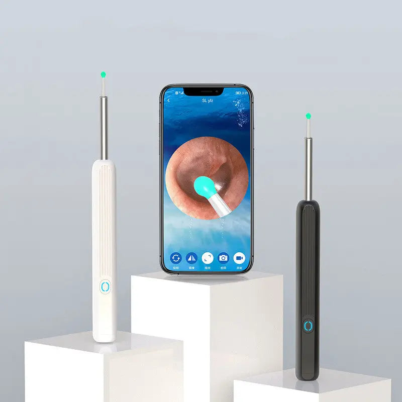 NE3 Ear Cleaner Otoscope Ear Wax Removal Tool With Camera LED Light Wireless Ear Endoscope Ear Cleaning Kit For I-phone Yiwu Ruijia Auto Supplies Co., Ltd.
