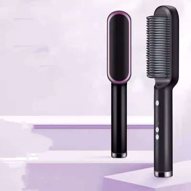 Peigne Lisseur Anti-Brûlure 10 Niveaux – Céramique Tourmaline, Cheveux Secs & Mouillés, Lissage et Boucles Faciles Yiwu Ruijia Auto Supplies Co., Ltd.