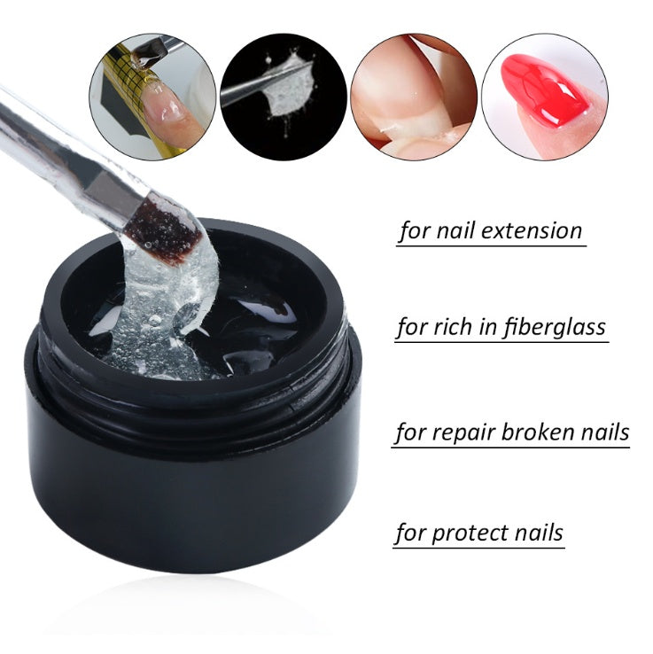 Gel Fibre de Verre Ongles – Réparation &amp; Extension, Tenue 45 Jours 💅✨ Yiwu Ruijia Auto Supplies Co., Ltd.