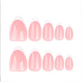 Kit 24 Faux Ongles à Coller – Formes Amande, Ovale & French Manucure 💅 Yiwu Ruijia Auto Supplies Co., Ltd.