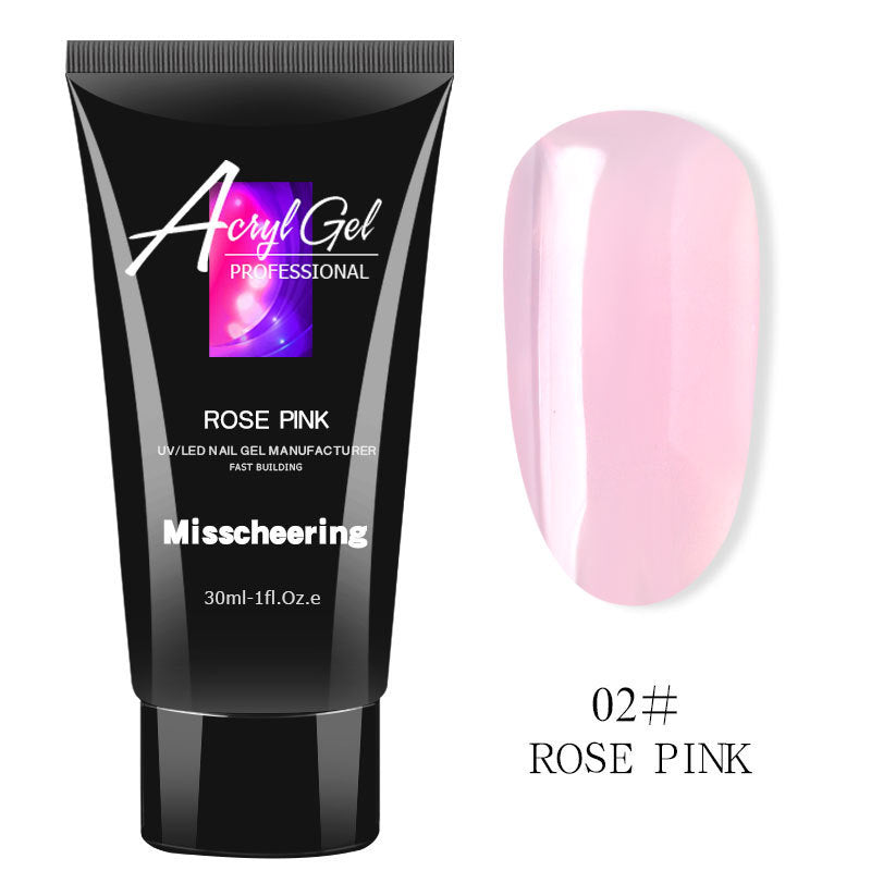 Poly Nail Gel Extension – 30ml, 9 Couleurs, Compatible UV/LED 💅✨ Yiwu Ruijia Auto Supplies Co., Ltd.
